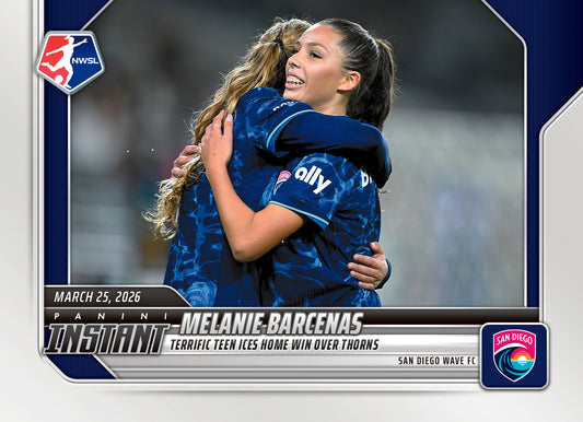 Melanie Barcenas Panini Instant PRE SALE