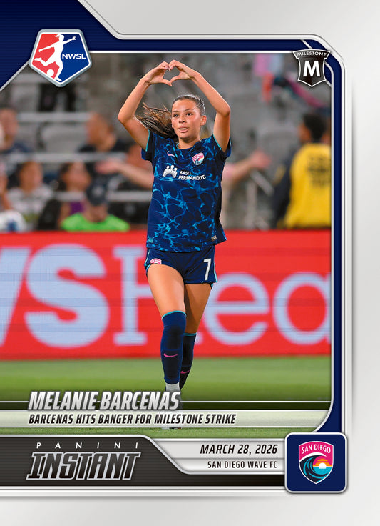 Melanie Barcenas Panini Instant PRE SALE