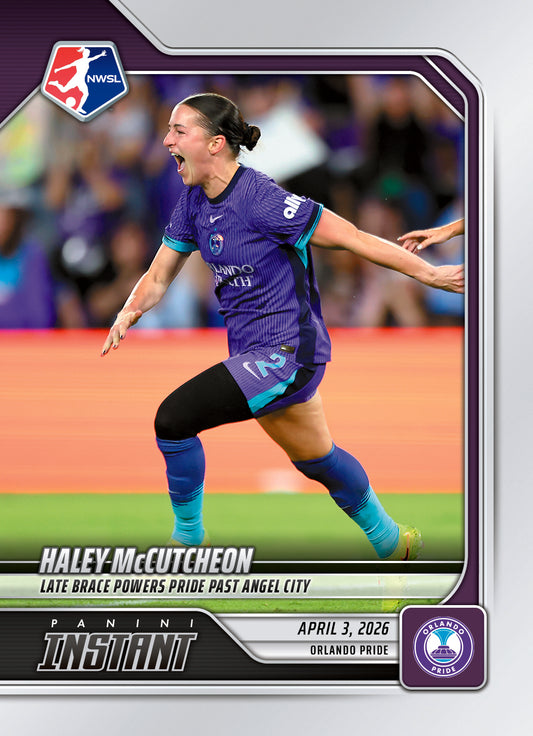 Haley McCutcheon Panini Instant PRE SALE